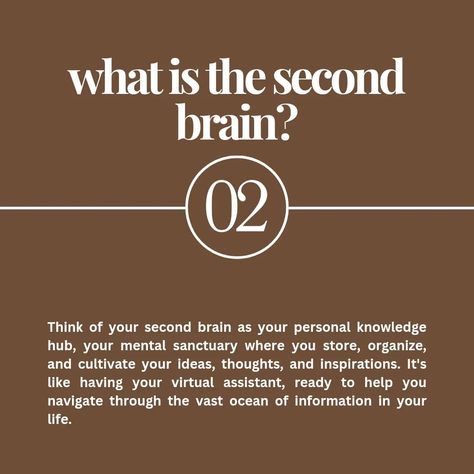 🚀 Ready to Unveil Your Second Brain? Today, we embark on Level 2 of your self-development journey: Building Your Second Brain. It's the transformative concept I wish I'd grasped earlier, and now I'm here to illuminate its significance. In this post, we unravel: • What exactly is the Second Brain? • Why is it even important to have one? Stay tuned for deeper insights. Also, dive into our vibrant Discord community, where like-minded individuals support and uplift each other on the path to s... Second Brain, Digital Organization, Study Methods, Task Management, Note Book, Book Stuff, Neuroscience, Self Improvement Tips, Self Development