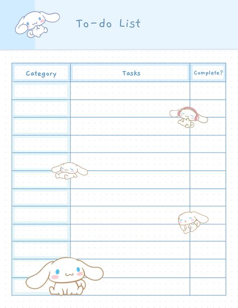 cinnamonroll to-do list template ☺️ #goodnotes5 #notestemplate #todolist #sanrio #cute #kawaii #productivity #notes #aestheticnotes #cinnamonroll #sanriocharacter #hellokittyandfriends Sanrio School Timetable, Sanrio To Do List Template, Sanrio Checklist, Sanrio Digital Planner, List To Do Planner Cute, Sanrio Planner Printables, Sanrio Goodnotes, Digital To Do List Template, Kawaii Planner Printables Free