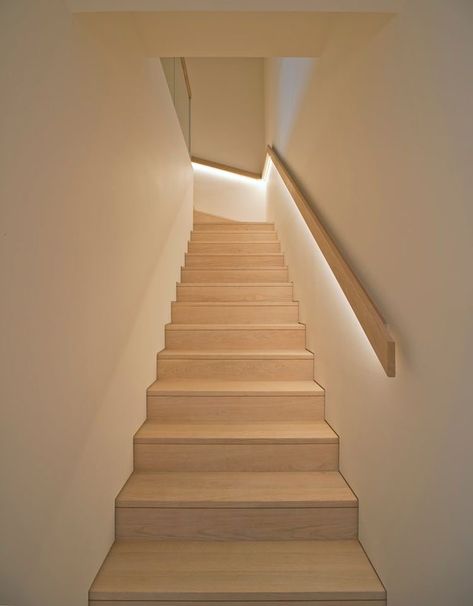 Stairway Lighting Ideas, Amsterdam Pictures, Handrail Lighting, Staircase Lighting Ideas, Wood Handrail, Stairway Lighting, 70s House, Blown Glass Pendant Light, Staircase Handrail