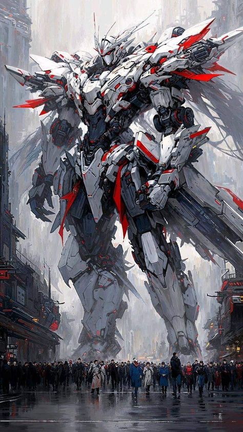 Giant Mech, Robot Wallpaper, Warrior Concept Art, Samurai Wallpaper, Marvel Superheroes Art, Space Ship Concept Art, Dark Fantasy Artwork, Gundam Wallpapers, 100k Followers