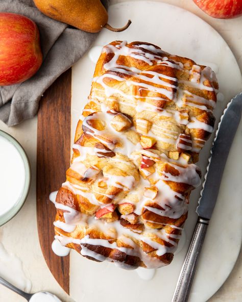 Pear Loaf, Apple Loaf, Pear Bread, Honeycrisp Apple, Dessert Breads, Yeast Breads, Honeycrisp Apples, Apple Bread, Coffee Cakes