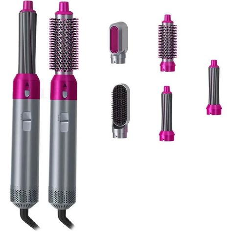 Off Brand Dyson Hair Wrap, Dyson Air Rap, Fake Dyson Airwrap, Dyson Products, Blower Brush, Pink Hair Dryer, Air Curler, Nana Christmas, Hip Hair