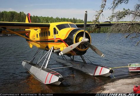 from A Squandered Life / Bush Pilot '65 - HubPages Dehavilland Beaver, Aircraft Tattoo, Bush Flying, Stol Aircraft, Sea Planes, Bush Pilot, Metal Airplane, Amphibious Aircraft, Bush Plane