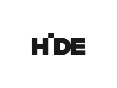 HIDE - wordmark logo by Aditya | Logo Designer on Dribbble Wordmark Logo Design, Streetwear Logo, Design Studio Logo, Wordmark Logo, Clothing Brand Logos, Text Logo Design, Word Mark Logo, Typographic Logo, Word Design