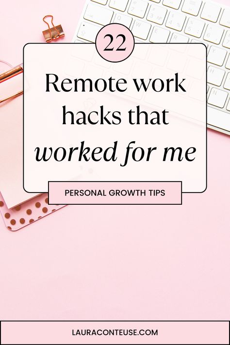 The Best Remote Work Hacks That Worked For Me Remote Work Aesthetic, Work From Home Aesthetic, Work From Home Essentials, Wfh Office, Work Hacks, Work Hack, Jobs From Home, Work Productivity, Small Business Start Up