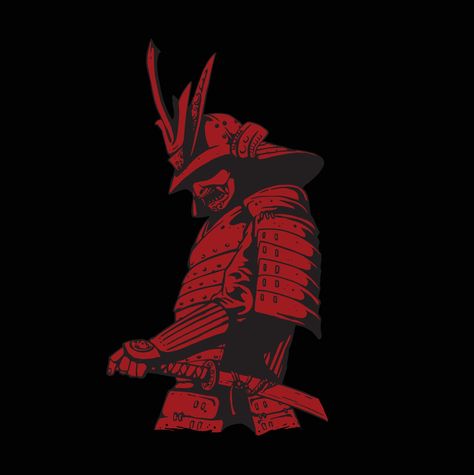 Samurai Pfp, Samurai Icon, Procreate Sketches, Warrior Illustration, Samurai Illustration, Warriors Illustration, Samurai Wallpaper, Samurai Artwork, Logo Design Inspiration Branding