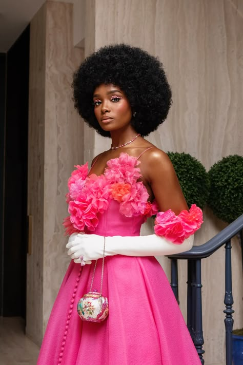 KiKi Layne’s 2022 Met Gala Look Was a Celebration of Black Beauty | Vogue Kiki Layne, Black Princess, Black Femininity, Black Barbie, Looks Black, How To Pose, Black Is Beautiful, Pretty Dresses, Cute Dresses