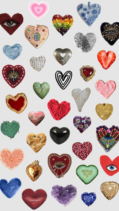 Heart wallpaper Hearts Collage, Heart Shaped Collage, Lyric Book, Circle Collage, Heart Aesthetic, Aesthetic Heart, Heart Collage, Love Collage, Snapchat Stickers