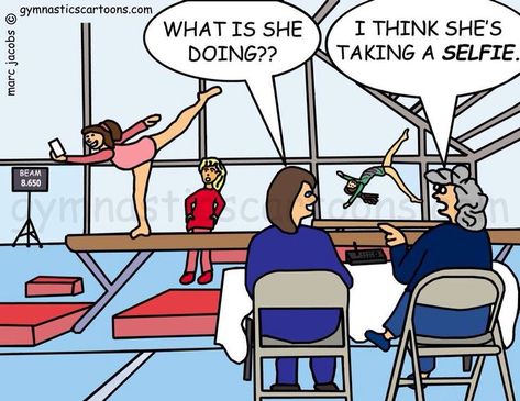 Gymnastics Cartoon Gymnastics Humor, Gymnastic Quotes, Funny Gymnastics Quotes, Gymnastics Funny, Gymnastics Problems, Acro Gymnastics, Gymnastics Tricks, Gymnastics Quotes, Kids Gymnastics