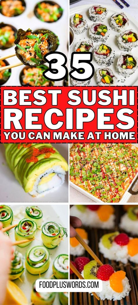 Indulge in a delightful culinary adventure with our best sushi recipes, perfect for seafood enthusiasts. From mouthwatering baked and fried sushi rolls to refreshing cucumber delights, these homemade creations are ideal for beginners seeking easy, healthy, and delicious cooked sushi at home. best sushi recipes, cooked sushi rollsrn Fried Sushi Recipes, Fried Sushi Rolls, Sushi Recipes For Beginners, Cooked Sushi Rolls, Cooked Sushi, Cooked Sushi Recipes, Homemade Sushi Rolls, Fried Sushi, Sushi Recipes Homemade