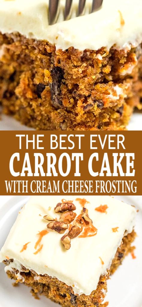 Carrot Sheet Cake Recipe, Carrot Cake Recipe Homemade, Deserturi Raw Vegan, Cake Recipe Homemade, Carrot Cake Bars, Carrot Cake Recipe Easy, Carrot Cake With Cream Cheese, Gluten Free Carrot Cake, Moist Carrot Cakes