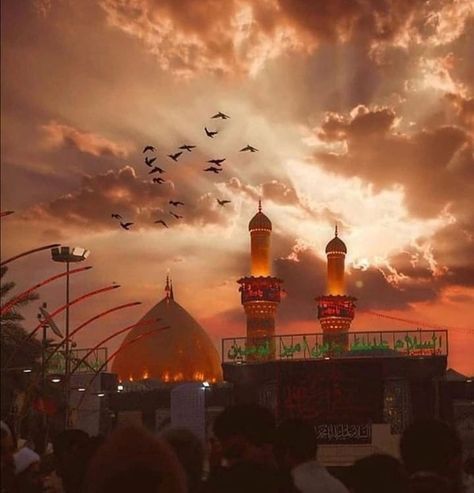 Ya Hussain Wallpaper, Karbala Photos, Muharram Wallpaper, 2000 Wallpaper, Calligraphy Background, Karbala Pictures, Imam Hussain Wallpapers, Blur Background In Photoshop, Islamic Culture