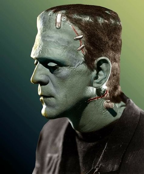 Frankenstein Reference, Classic Frankenstein, Frankenstein Makeup, Frankenstein Movie, Frankensteins Monster, Frankenstein Art, Monster Makeup, Frankenstein Monster, Classic Halloween Costumes