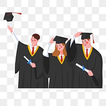 Cartoon Graduation, Hat Png, Clipart Images, Free Png, Png Images, Graphic Resources, Hand Drawn, How To Draw Hands, Photoshop