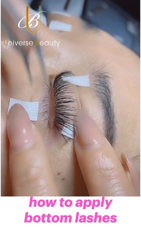 how to apply bottom lashes 【UBL】 | Eyelash extensions, Lashes, Perfect eyelashes Bottom Lash Mapping, Bottom Eyelash Extensions, Lower Lash Extensions, Bottom Lash Extensions, Eyelash Lift And Tint, Eyelash Studio, Color Lashes, Lash Tips, Lashes Tutorial