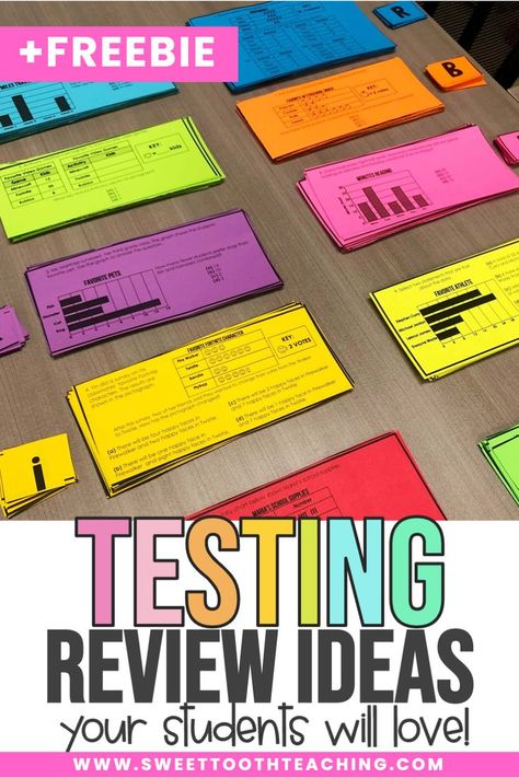 Looking for fun test prep ideas? Incorporating engaging, hands-on activities can help with motivation for state testing by getting students excited about mastering the content. Consider completing an end of year classroom transformation for your students as a way to get them excited. You can also play test prep games to increase engagement. Check out the other ideas on this list to make test prep fun for your students. Test Review Ideas, Test Prep Review Games, Test Prep Motivation, Test Prep Fun, Staar Test Prep, Test Prep Strategies, Test Prep Activities, Testing Motivation, Reading Test Prep