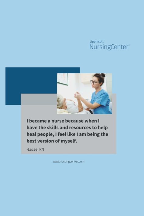 We asked, “Why did you become a nurse?” Here’s what one nurse answered, and we also want to know, why did YOU become a nurse? #WhyIBecameANurse #newnurse Becoming A Nurse, New Nurse, Reading Recommendations, How To Become, Healing, Good Things, Writing, Reading, Feelings