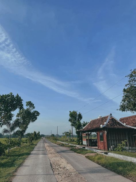 Rumah di pedesaan yang asri, membangun jiwa yang positif✨ Country Roads, Road