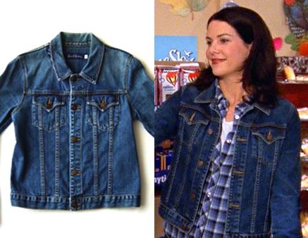 Gilmore Girls Fashion, Gilmore Girls Outfits, Girls Denim Jacket, Lorelai Gilmore, Jacket Denim, Girls Denim, Character Outfits, Gilmore Girls, Red Jacket