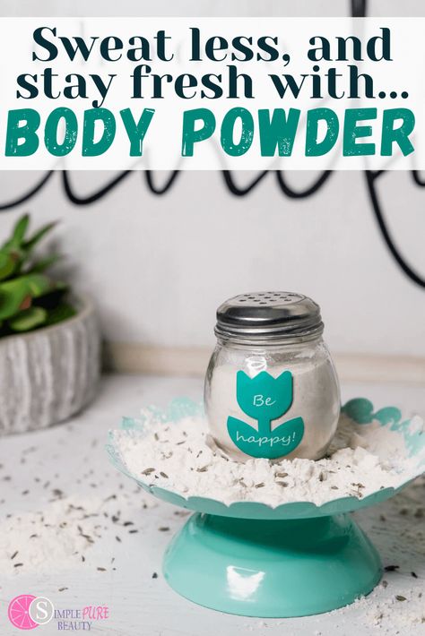 Summer heat can really make you work up a sweat. No matter who you are. Using a high-quality body powder can help you beat the heat and stay feeling fresh and clean. Reduce skin chafing, irritation, sweat, and moisture build up with a talc-free body powder. This DIY body powder has a light, fresh scent that will reduce odors and friction. Get this talc-free body powder recipe today and say hello to all-natural comfort this summer! Diy Body Powder, Diy Cornstarch, Natural Body Powder, Talc Free Powder, Lavender And Orange, Deodorant Powder, Talc Powder, Coconut Bowls, Diy Scent