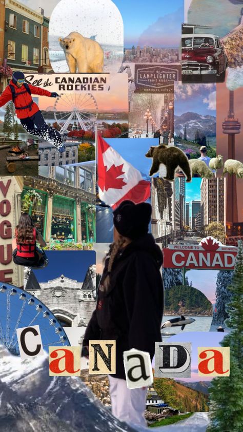 Canada Wallpaper Hd, G Logo Design, Canada Pictures, Canada City, Travel Collage, Toronto City, O Canada, Exchange Student, Team Canada