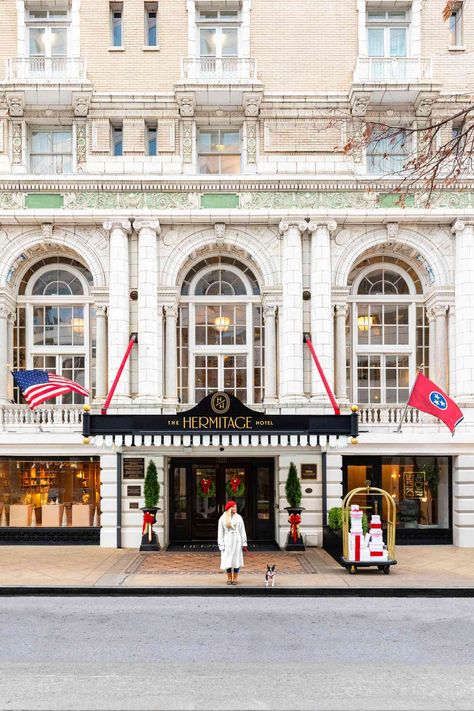 This Legendary Hotel Is One Of Nashville's Best Holiday Traditions Hermitage Hotel, Southern Living Plant Collection, Southern Living Plants, Southern Living Recipes, Easy Dinner Casseroles, Community Housing, Southern Living Homes, The University Of Alabama, Paint Color Palettes