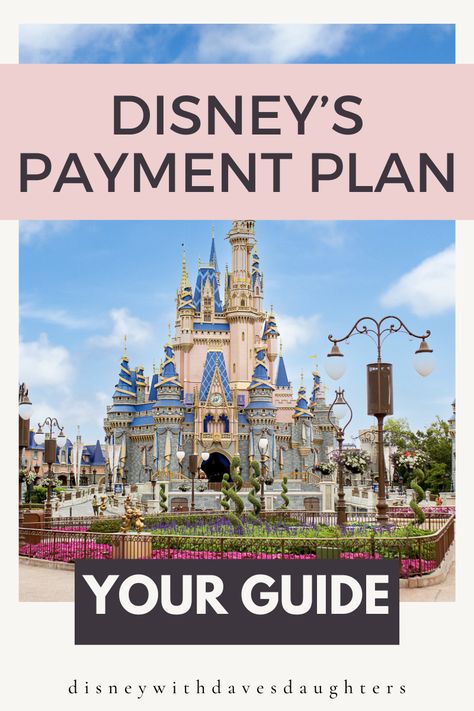 Here is everything you need to know about Disney World's Payment Plan! Your guide to figuring out how to budget your Disney vacation. Disney World Savings Plan, Planning Disneyland Trip, Disney Trip Saving Plan, How To Plan Disneyland Vacation, Budgeting For Disney World, Disney Trip Planning Budget, Disney Tickets, Disney On A Budget, Disney Vacation Planner