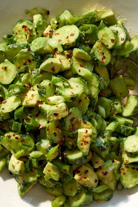 Our 50 Most Popular Recipes of 2021 - Recipes from NYT Cooking New York Times Recipes, Nyt Recipes, Cucumber Avocado Salad, Avocado Salad Recipes, Cucumber Avocado, Nyt Cooking, Most Popular Recipes, Avocado Salad, Salad Ingredients