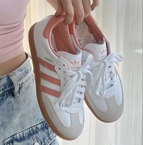 Step up your style game with the Strawberry Samba OG J Shoes! 🔥 Whether it's hitting the streets or the pitch, these classics deliver timeless cool. 👟 💖 #adidas #Samba #shoestyle #sneakerhead #footwear #unisexfashion #streetstyle #casualwear #classicshoes #comfortandstyle #athleisure #everydayessentials #fashioninspo #shoeaddict #styleinspiration #urbanfashion #sportyvibes #musthavekicks #OOTD #sneakerlove #PinterestSEO #fashionbloggers #outfitinspo Adidas Samba Rose, Rose Adidas, Adidas Samba Og, Adidas Shoes Women, The Pitch, Swag Shoes, Birthday Wishlist, Classic Shoes, Adidas Samba