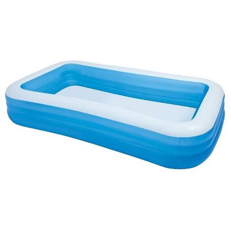 Kiddie Pools Are little back yard poss safe? think again? Family Inflatable Pool, Rectangle Above Ground Pool, Family Lounge Pool, Rectangle Swimming Pools, Blow Up Pool, Family Swimming, Family Backyard, Family Pool, Summer Backyard