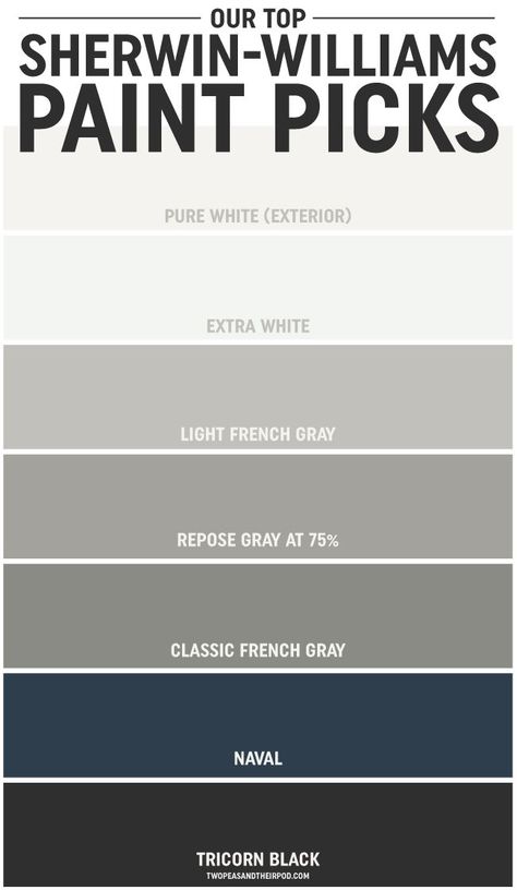 Light french grey siding with Naval shutters Sherwin Williams Sea Salt, Grey Exterior House Colors, Interior Paint Colors Schemes, House Paint Color Combination, Repose Gray, Perfect Paint Color, Paint Color Schemes, Exterior Paint Color, Favorite Paint Colors