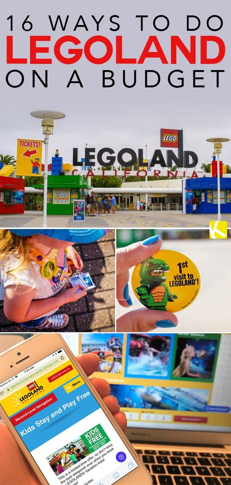 Guess what? You CAN afford to take the entire family to LEGOLAND this summer! How? Take a look at these 16 ways to do LEGOLAND on a budget. Legoland California, Legoland Florida, Lego Land, San Diego Travel, The Krazy Coupon Lady, Budget Planer, 12 Steps, Need A Vacation, Florida Vacation