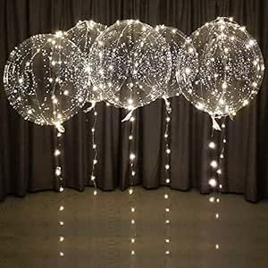 Lightsfever warm white led balloons with batteries, wedding balloons, party balloons clear balloons transparent balloons for helium or air Prom Party Decorations, Light Up Balloons, Transparent Balloons, Led Balloons, Wedding Balloon Decorations, Clear Balloons, Balloon Arrangements, Up Balloons, Christmas Balloons