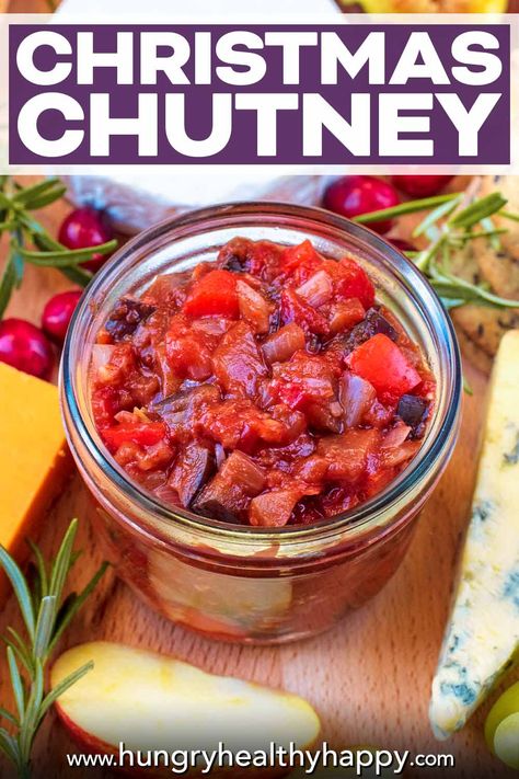 English Chutney Recipes, Christmas Chutney Recipes, Chutneys Recipe, Chutney Recipes Indian, Chutney Recipes Christmas, Grocery Games, Christmas Flavors, Christmas Chutney, Cherry Chutney