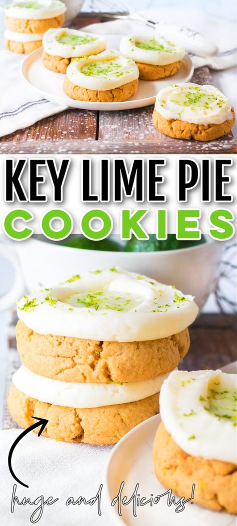 Key Lime Cookie Recipe, Lime Dessert Recipes, Key Lime Cookies, Key Lime Desserts, Buttery Sugar Cookies, Lime Cookies, Lime Desserts, Family Desserts, The Slow Roasted Italian