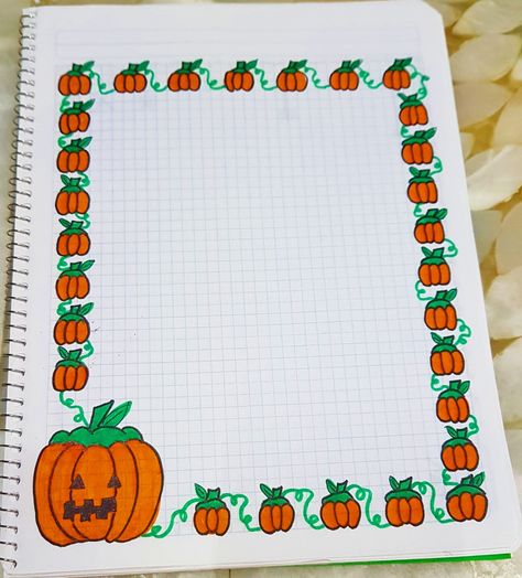 Marcos Halloween, Boarders Designs For Projects, Bullet Journal Doodles, Journal Doodles, School Hacks, Dia De Muertos, Animal Crossing, Borders, Graffiti