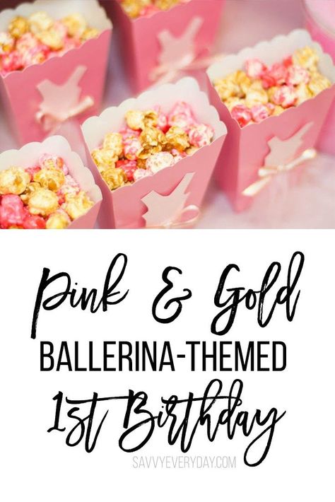 Ballerina Party Food, Ballerina Party Theme, Ballerina Party Decorations, Tutu Birthday Party, First Birthday Party Ideas, Ballet Birthday Party, 7 Birthday, Ballet Birthday, Themed First Birthday