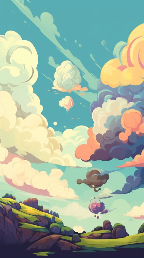 cartoon Adventure time style backgrounds Adventure Time Illustration Art, Adventure Time Background Landscape, Adventure Time Aesthetic Wallpaper, Adventure Time Wallpaper Aesthetic, Adventure Time Art Style, Adventure Time Theme, Cartoon Background Images, Adventure Time Aesthetic, Adventure Background