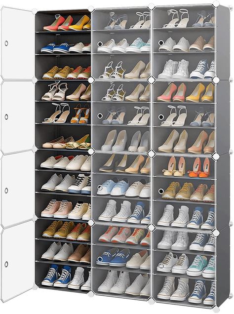 Shoe Rack Organizer, Diy Shoe Rack, Shoe Rack Entryway, Shoe Rack Organization, How To Store Shoes, Shoes Stand, Shoe Shelf, Modern Shoes, Closet Makeover