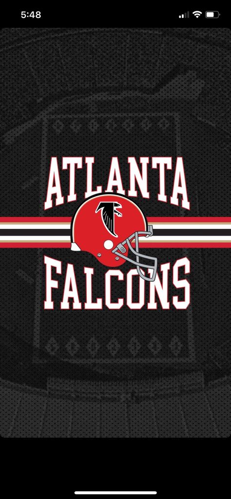 Falcons Wallpaper, Atlanta Falcons Wallpaper, Nfl Helmets, Nfl Art, Atlanta Falcons Football, Sport Life, Falcons Football, Wallpaper Android, Sketches Simple