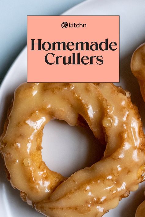 Cruller Donut Recipe, Cruller Donut, Crullers Recipe, Cruller Donuts, Donut Recipe, Sweet Bread, Peanut Free, Donut Recipes, Best Dessert Recipes