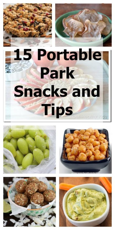 15 Portable Park Snacks and Tips Portable Snacks Travel, Healthy Portable Snacks, Protein Filled Snacks, Park Snacks, Pool Snacks, Healthy Bedtime Snacks, 100 Calorie Snacks, Super Healthy Kids, Portable Snacks