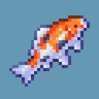 Pixel Art Koi Fish, Koi Fish Pixel Art, Fish Minecraft, Pixel Fish, Fish Pixel Art, Modele Pixel Art, Piskel Art, Pixel Art Tutorial, Easy Pixel Art