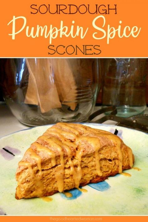 Sourdough Inspiration, Sourdough Desserts, Sourdough Scones, Sourdough Ideas, Sourdough Pumpkin, Pumpkin Scones Recipe, Scones Recipe Easy, Sourdough Starter Discard Recipe, Discard Recipes