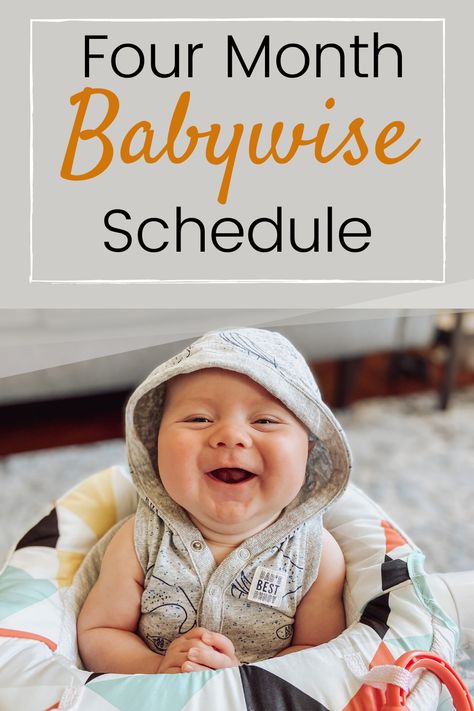 Babywise 4 Month Schedule, 4 Month Old Schedule With Solids, Four Month Old Schedule, Moms On Call 4 Month Schedule, Moms On Call Schedule 4 Months, 4 Month Sleep Schedule, 4 Month Schedule, Moms On Call Schedule, 4 Month Old Schedule