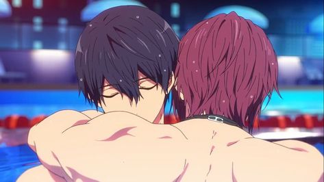 Rin X Haru, Free! Rin, Steven Universe Wallpaper, Human Body Drawing, Rin Matsuoka, Free Iwatobi Swim Club, Free Iwatobi, Eternal Summer, Iwatobi Swim Club