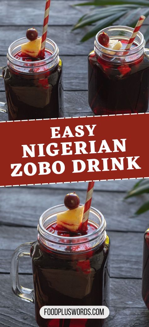 Create your own Zobo drink at home using this simple recipe. This spiced hibiscus tea, also known as Sobolo, is a refreshing choice that can be enjoyed hot or cold. Step into the world of Nigerian flavors with our Zobo drink, discovering its rich background and health benefits. Forget about store-bought options – craft your pretty, aesthetic Zobo drinks with ease and relish in the homemade goodness. Nigerian Drinks, African Drinks Recipes, Zobo Drink Recipe, African Drinks, Zobo Drink, Nigerian Zobo Drink Recipe, Sorrel Drink, Sorrel Drink Recipe, Hibiscus Drink