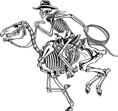 Ghost Rider Tattoo, Horse Skull, Cowboy Tattoos, Skeleton Drawings, Western Tattoos, Bucking Bronco, Skeleton Tattoos, Leather Tooling Patterns, Bone Art