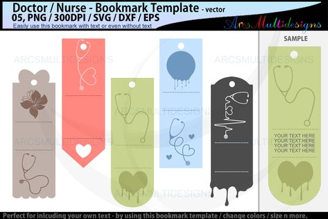 Doctor Bookmark template svg / Nurse bookmark template / bookmarks svg / bookmark template vector Doctor Bookmark, Rat Silhouette, Family Tree Clipart, Bookmark Template, Vinyl Decor, Art Template, Digital Stamps, Free Design Resources, Photo Lab