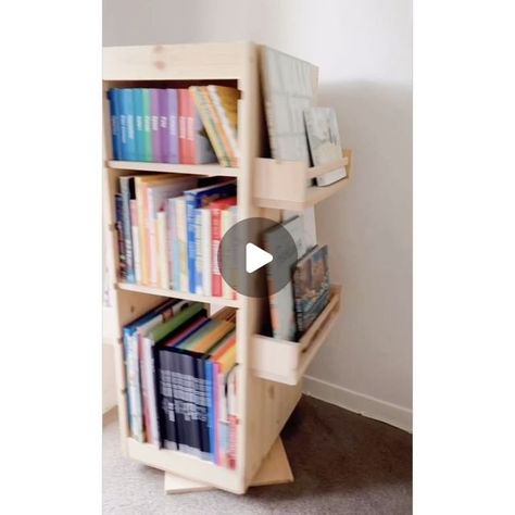 Trofast Bookshelf, Ikea Trofast Bookshelf, Montessori Book Storage Ikea, Ikea Bookshelf Baby, Ikea Baby Book Shelf, Kids Long Book Storage Ikea, Ikea Hack Learning Tower, Ikea Hack Kids, Ikea Australia